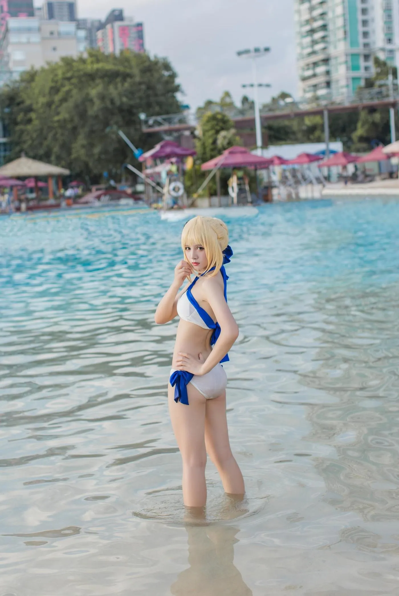 秋山AkI – NO.07 水着弓SABER [24P]插图1